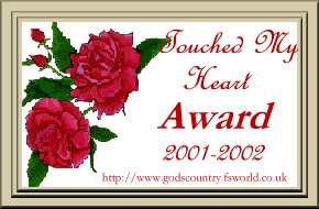 Touched my Heart Site Award